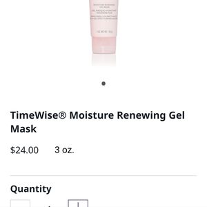 Mary Kay moisture renewing gel mask